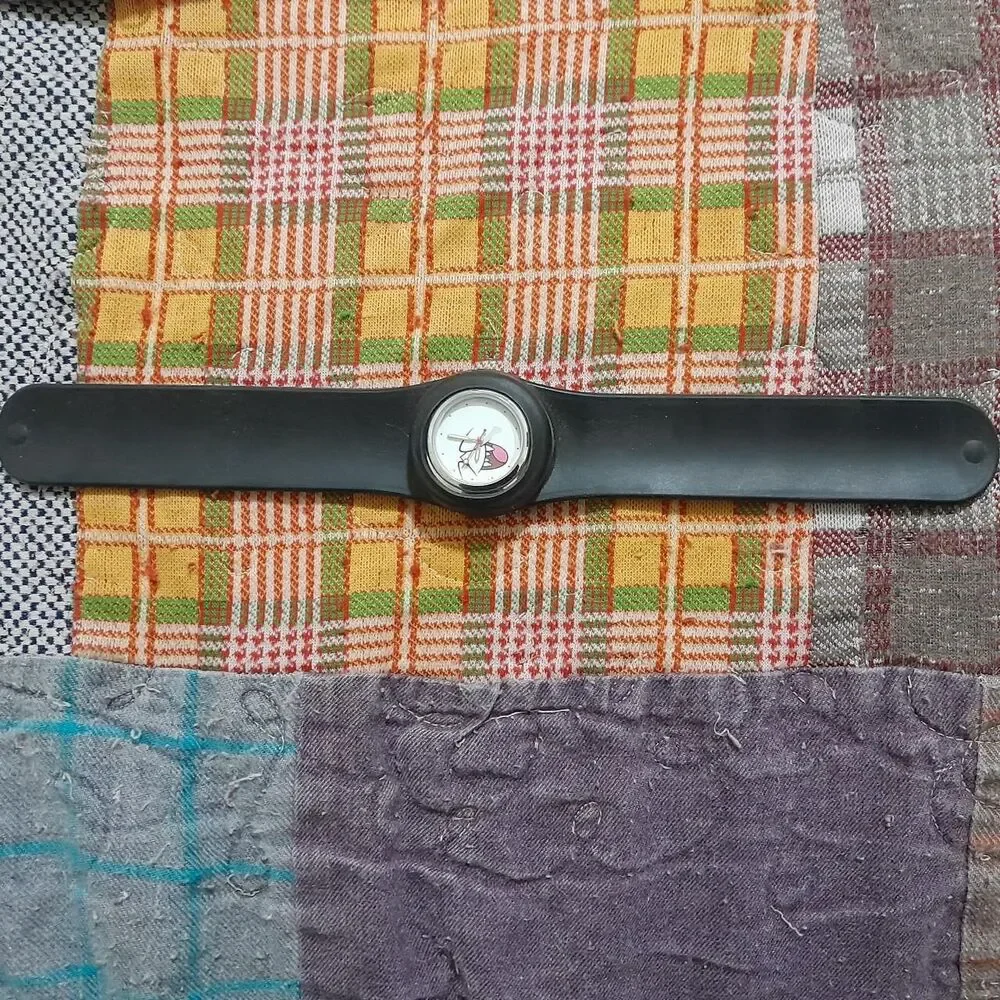 Nintendo Men's Black and White Watch